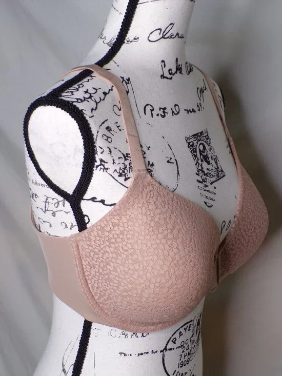 🆕NATORI Comfort Evolution Convertible Underwire Bra 34DDD Buff Beige #731337 - Picture 7 of 11